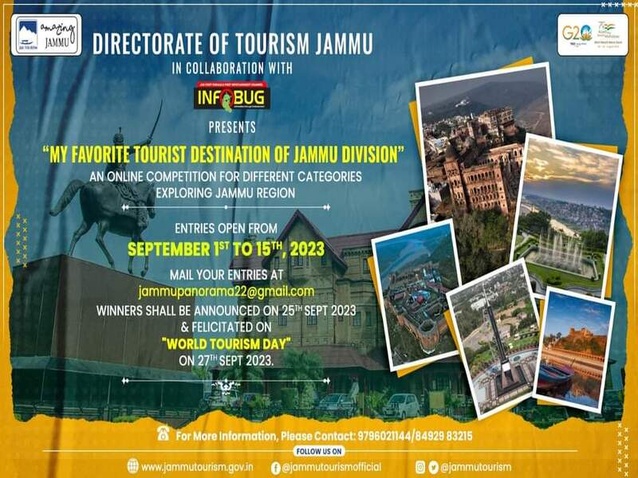 My Favourite Tourist Destination of Jammu Division - An online competition for different categories exploring Jammu Region.