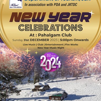 NEW YEAR CELEBRATIONS AT PAHALGAM CLUB event image